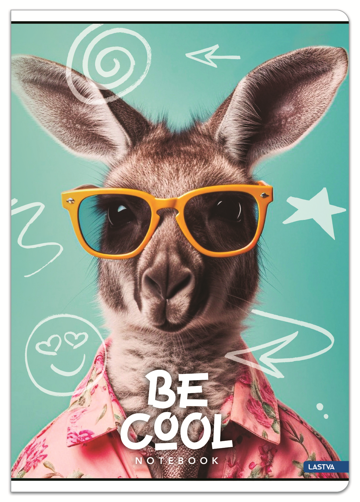 SVESKA A5 KARO BE COOL (više dezena) - Knjižara Riznica Beograd